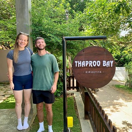 ディックウェラ Thaproo Bay Hiriketiya Bed & Breakfast エクステリア 写真